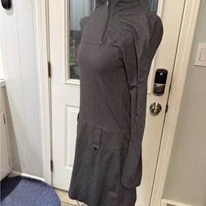 Lole Charcoal Long Sleeve Dress